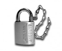 60858 Sargent 60-858 Removable Core Padlock x SS Shackle