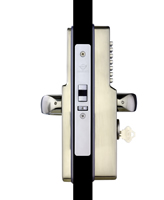 CL460-SS Narrow Stile Mechanical Pushbutton Lock