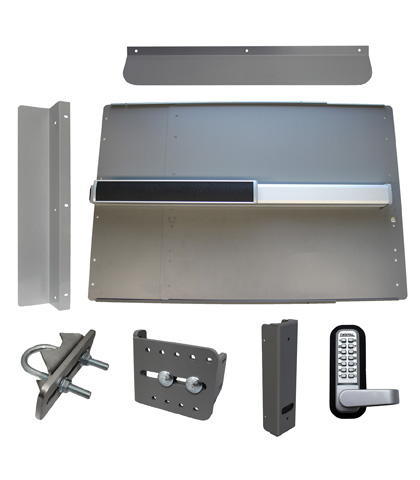 ED64 Edge Panic Shield Security Kit With LockeyUSA PB2500