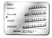 684-0265 Stainless Steel Key Decoders  KD01 Schlage