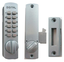 C150 Mechanical Keyless Hook Cabinet Lock / Sliding Door Mechanical Keyless Hook Bolt