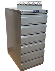Lund 6 Drawer Key File Cabinet 1600 Key Capacity No Tag System Expandable To 1800 Capacity BHMA/ANSI