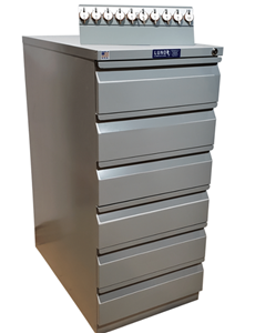 Lund 6 Drawer Key File Cabinet 1200 Key Capacity No Tag System Expandable To 1800 Capacity BHMA/ANSI