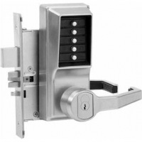 Simplex R8148S-26D-41 Mortise Lever W/Deadbolt RH-W/Key Bypass Schlage Prep, Less Core Satin Chrome