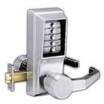 Simplex LL1011 Pushbutton Lock. Lever RH- No Key Bypass