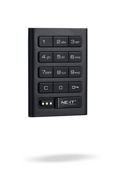 Aspire 6G Basic Keypad Lock, Shared Use, Standard Body No Pull, 601 Black Finish, For Wood Doors