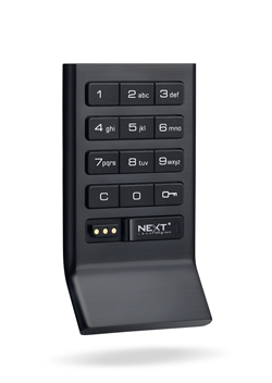 Aspire 6G Basic Keypad Lock, Std. Body Shared Use, W/Pull, Black Finish, For Metal Doors