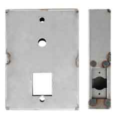 Keedex K-BXCL4000 Weldable Gate Box For CodeLock 4000 2 3/4 B/S CL4010 & CL2010 w/LBFR70 Latch 5 1/2