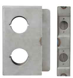 Keedex K-BXDBL234-SS Stainless Steel Weldable Gate Box Double 2 3/4 B/S