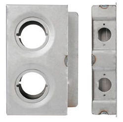 Keedex K-BXDBL234-2D 2 Wide Weldable Gate Box Double