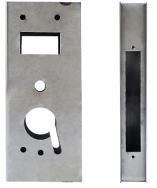 Keedex K-BXSAF-2500 Weldable Gate Box For Computerized Security- Saflok 2500 Classic Mortise