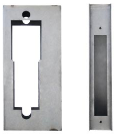 Keedex K-BXSAF-MICRO Weldable Gate Box For Computerized Security Systems For Micro Card Mortise