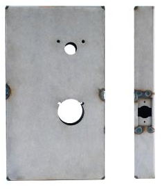 Keedex K-BXSIM-4000-AL Aluminum Weldable Gate Box For Kaba Ilco 4000 Series.