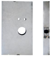 Keedex K-BXTESA-CYL-AL Aluminum Weldable Gate Box Onity Entry Systems Cylindrical Lock